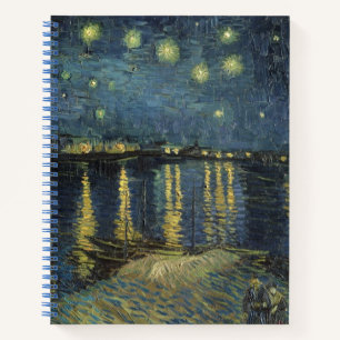 Cuaderno Vincent van Gogh   Noche estrellada sobre el Ródan