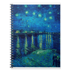 Cuaderno Vincent Van Gogh - Noche estrellada sobre el Ródan