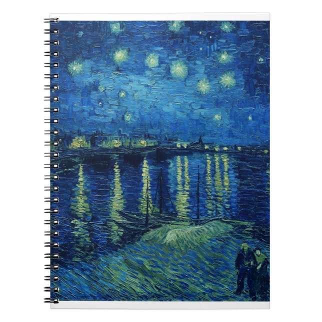 Cuaderno Vincent Van Gogh - Noche estrellada sobre el Ródan (Frente)