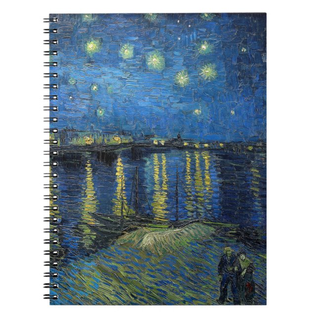 Cuaderno Vincent van Gogh - Noche estrellada sobre el Ródan (Frente)
