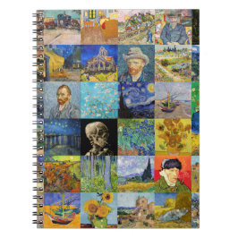 Cuaderno Vincent van Gogh - Piquetas maestras del mosaico