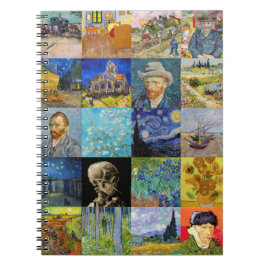 Cuaderno Vincent van Gogh - Piquetas maestras del mosaico