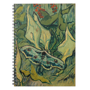 Cuaderno Vincent van Gogh - Polilla gigante del pavo real