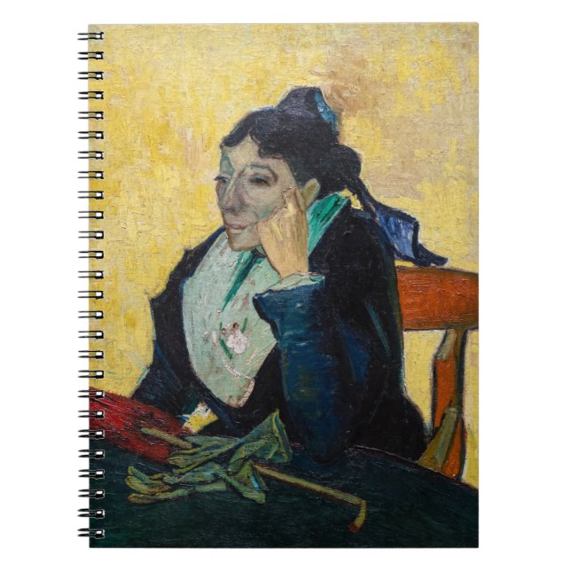 Cuaderno Vincent Van Gogh - Retrato de Madame Ginoux (Frente)