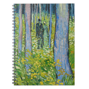 Cuaderno Vincent van Gogh - Sotobosque con dos figuras