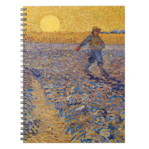 Cuaderno Vincent van Gogh - Sower with Setting Sun