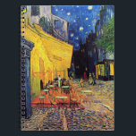 Cuaderno Vincent Van Gogh - Terraza Cafetería En Bella Arte<br><div class="desc">También conocido como Café Terrace On The Place Du Forum, este aceite sobre lienzo de 1888 muestra un café en la acera de Arles France frecuentado a menudo por Van Gogh, iluminado con luz amarilla bajo un cielo nocturno azul oscuro con estrellas haladas similares a las que se verían más...</div>