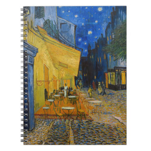 Cuaderno Vincent van Gogh - Terraza del Café por la Noche