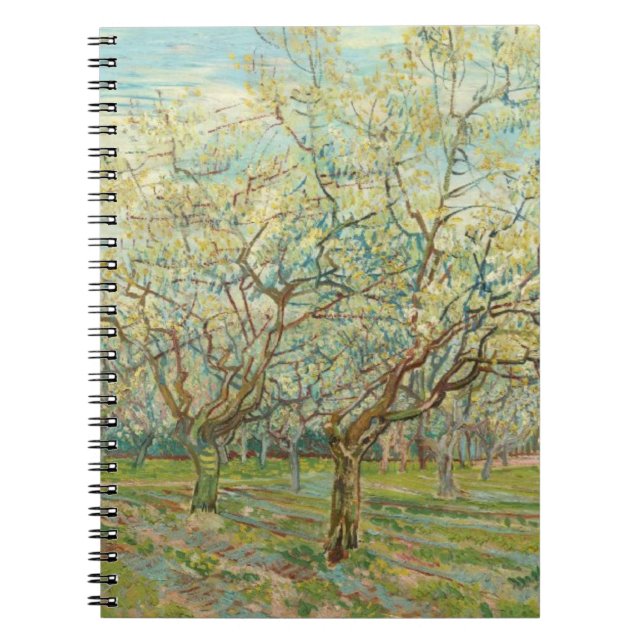 Cuaderno Vincent van Gogh - The White Orchard 1888 (Frente)