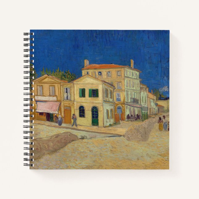 Cuaderno Vincent van Gogh - The Yellow House / The Street (Anverso)