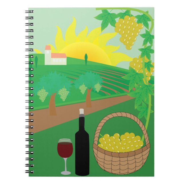Cuaderno Viñedo (Frente)