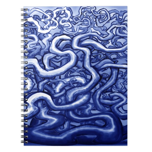 Cuaderno Vines Blue (Frente)
