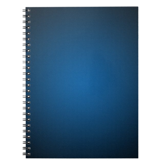 Cuaderno Viñeta azul-negro granulada (Frente)
