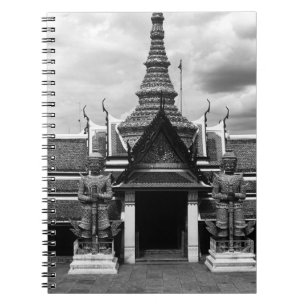 Cuaderno Viñeta Tailandia Guardia Demonio de Wat Phra Kaew
