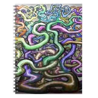 Cuaderno Vinos arcoiris torcidos