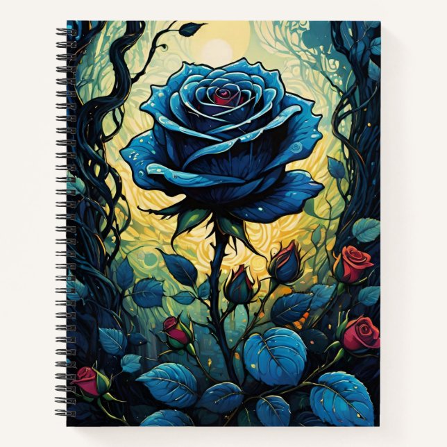 Cuaderno Vinos Rosa azul 1 (Anverso)