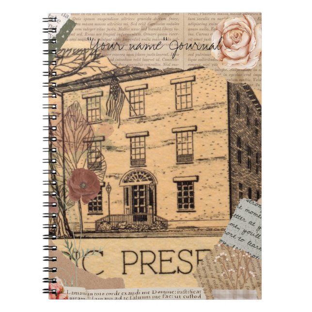 Cuaderno Vintage (Frente)