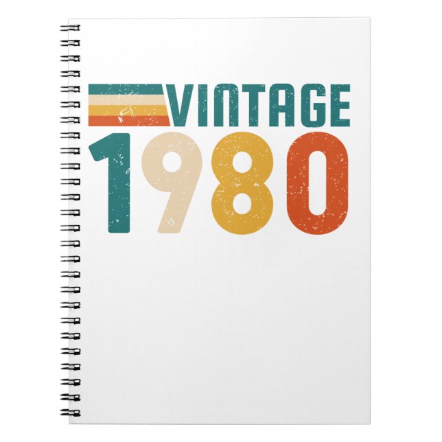 CUADERNO VINTAGE 1980 (Frente)