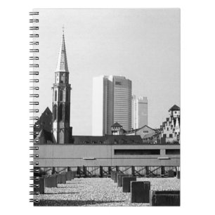 Cuaderno Vintage Alemania Fráncfort Iglesia de San Nicolás