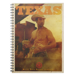 Cuaderno Vintage American Cowboy Poster