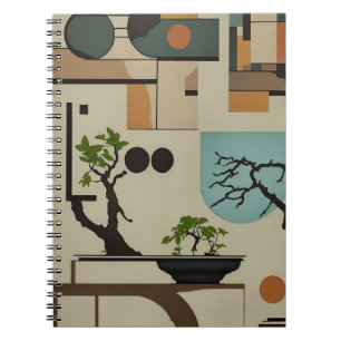 Cuaderno vintage bonsai 1