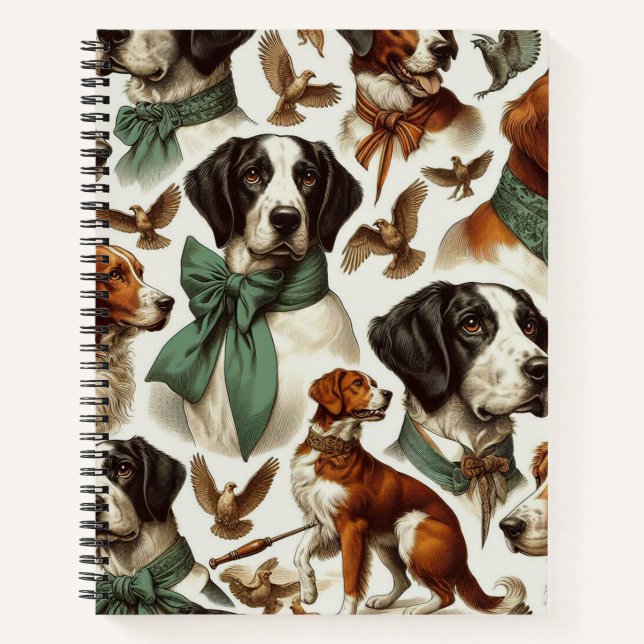 Cuaderno Vintage Brittany Seamless (Anverso)