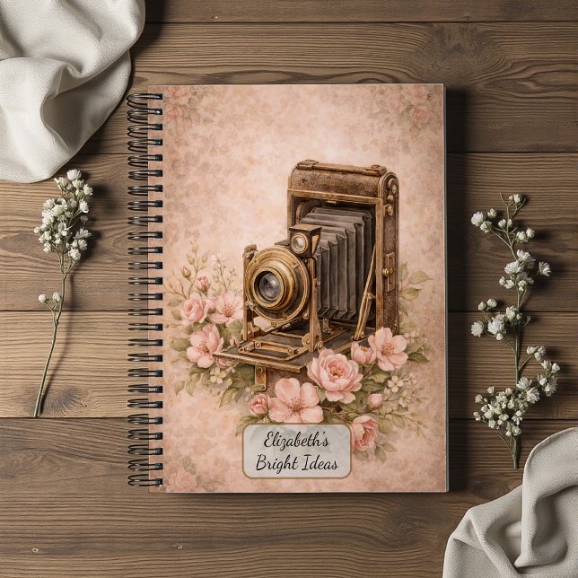 Cuaderno Vintage Camera (Subido por el creador)