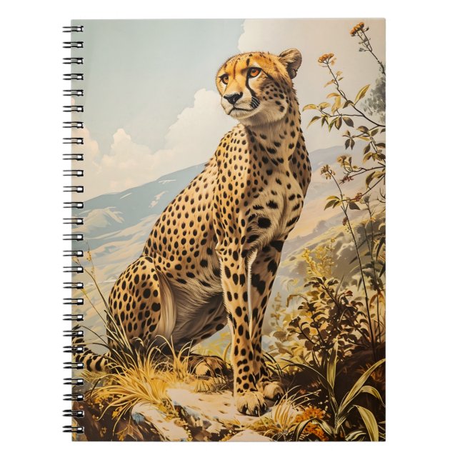 Cuaderno Vintage Cheetah (Frente)