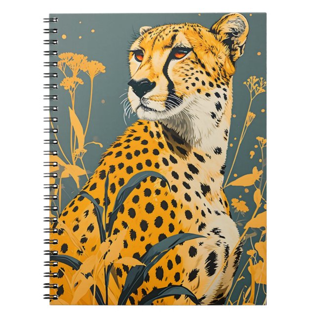 Cuaderno Vintage Cheetah (Frente)