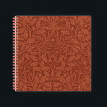 Cuaderno Vintage Christmas, William Morris<br><div class="desc">Un fantástico y elegante cuaderno de diseño William Morris. Patrón de alcornoques y robles. Aléjate de la multitud con este diseño único.</div>