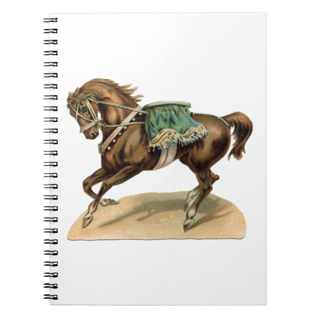 Cuaderno Vintage Circus Horse (Frente)