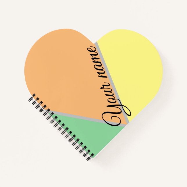 Cuaderno Vintage Colours  (Anverso)