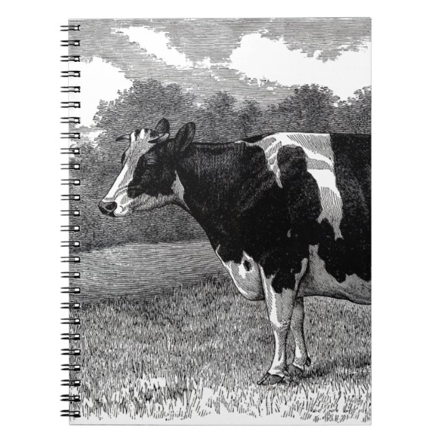 Cuaderno Vintage Cow (Frente)