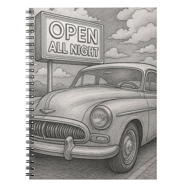 Cuaderno Vintage Cruiser Notebook (Frente)