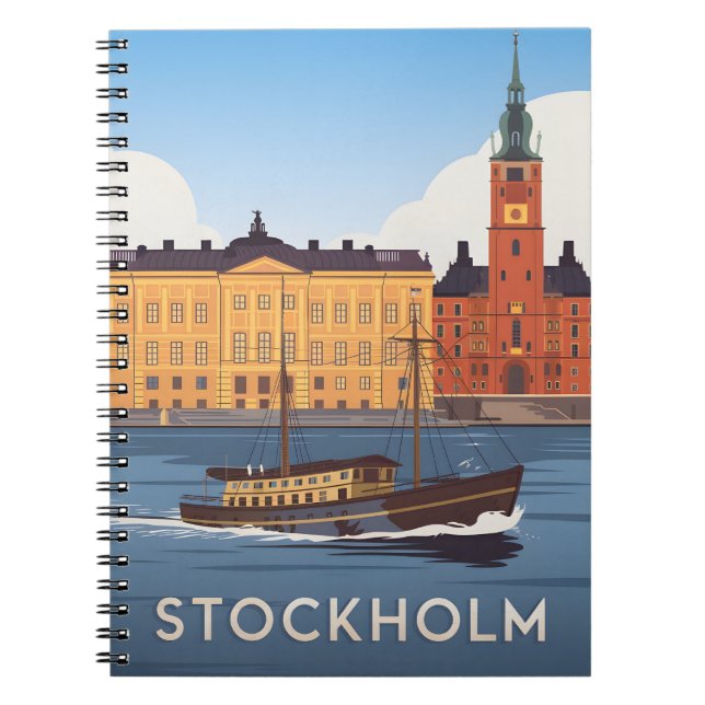Cuaderno Vintage de Estocolmo (Frente)