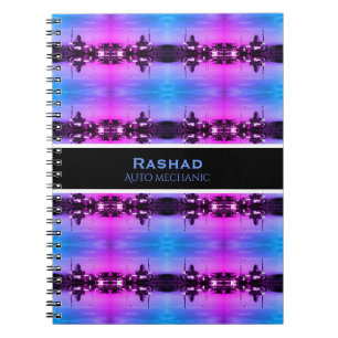 Cuaderno vintage de la mezquita Buniya de Bagdad,