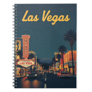 Cuaderno Vintage de Las Vegas