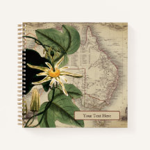 Cuaderno Vintage de Maracuyá Nativo
