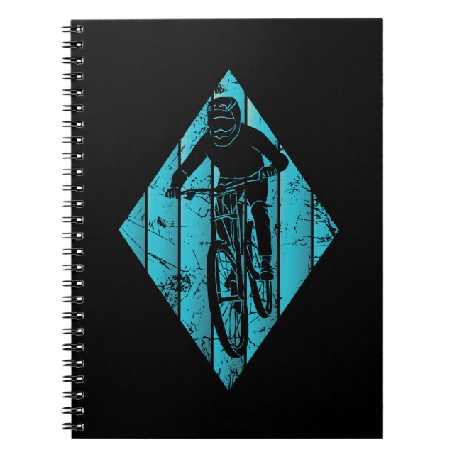Cuaderno Vintage de Mountain Biker (Frente)