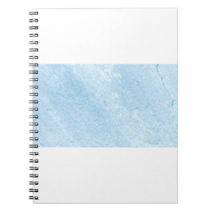 Cuaderno Vintage de textura de diseño azul de pared