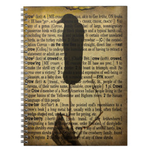 Cuaderno Vintage Define Crow