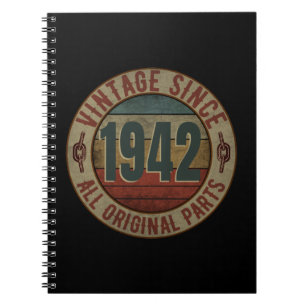 CUADERNO VINTAGE DESDE 1942 TODAS LAS PIEZAS ORIGINALES