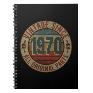 CUADERNO VINTAGE DESDE 1970 TODAS LAS PIEZAS ORIGINALES.