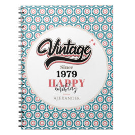 Cuaderno Vintage desde 1979