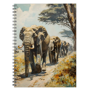 Cuaderno Vintage elefante