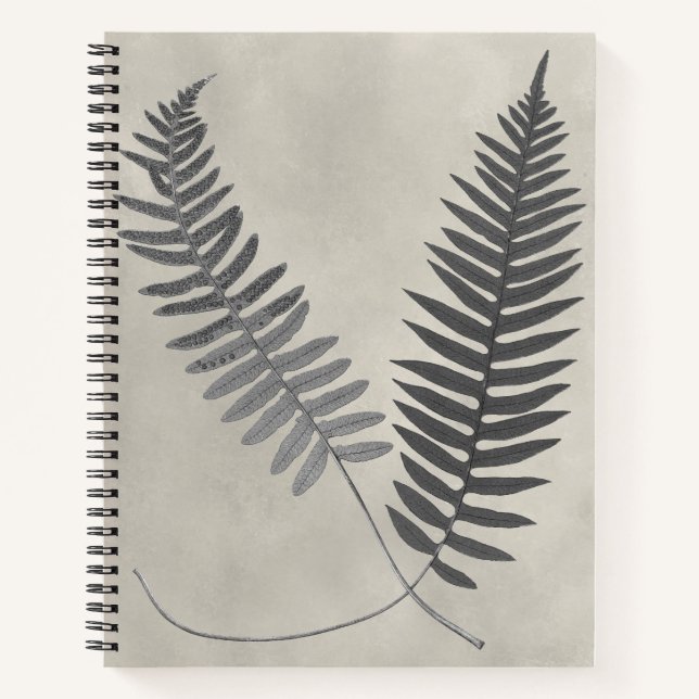 Cuaderno Vintage Ferns (Anverso)