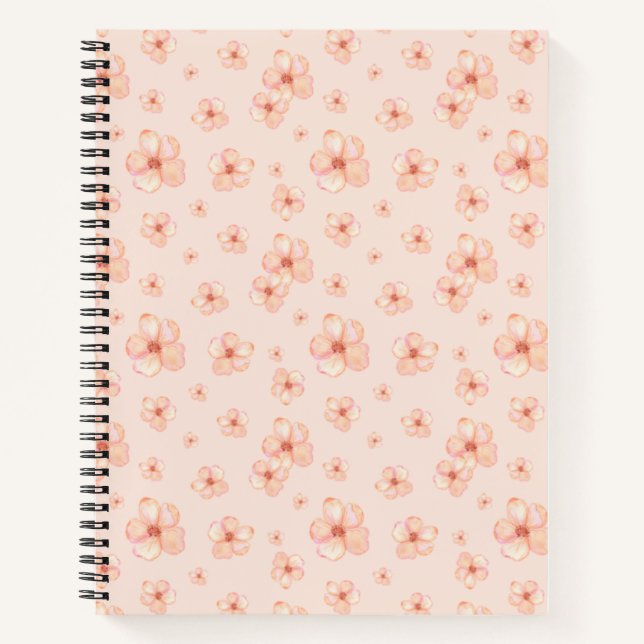 Cuaderno Vintage Floral (Anverso)