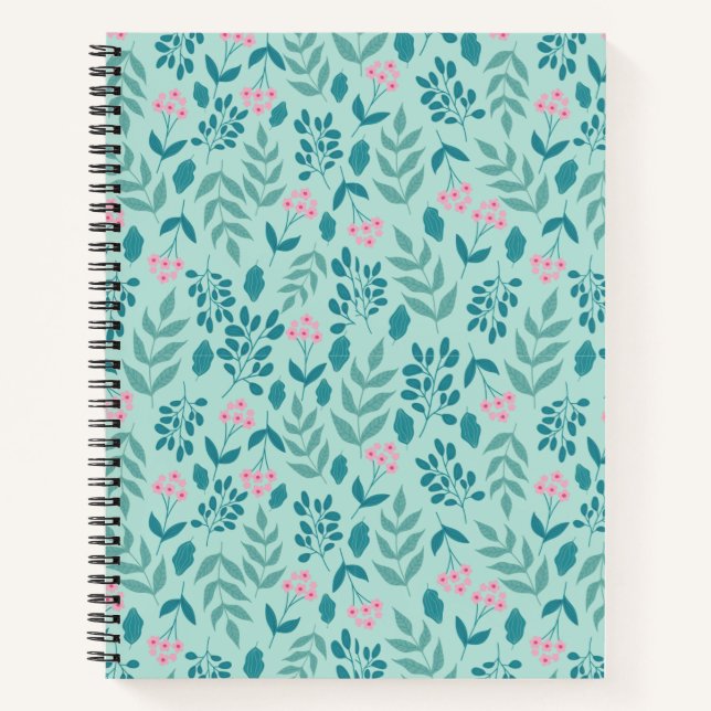 Cuaderno Vintage Floral (Anverso)
