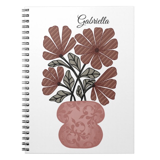 Cuaderno Vintage Floral (Frente)