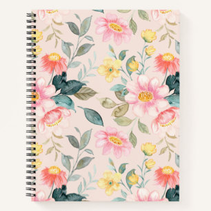Cuaderno Vintage Floral